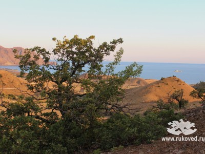 Крым, Судак, горы, природа, море