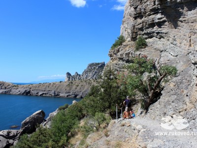 Крым, Судак, горы, природа, море