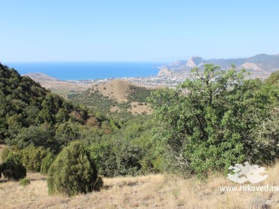 Крым, Судак, горы, природа, море