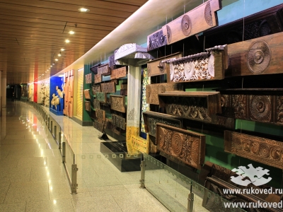 Выставка в международном аэропорту Мумбаи