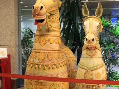 Выставка в международном аэропорту Мумбаи