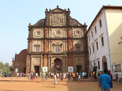 Руины, старый Гоа, Гоа-Велья